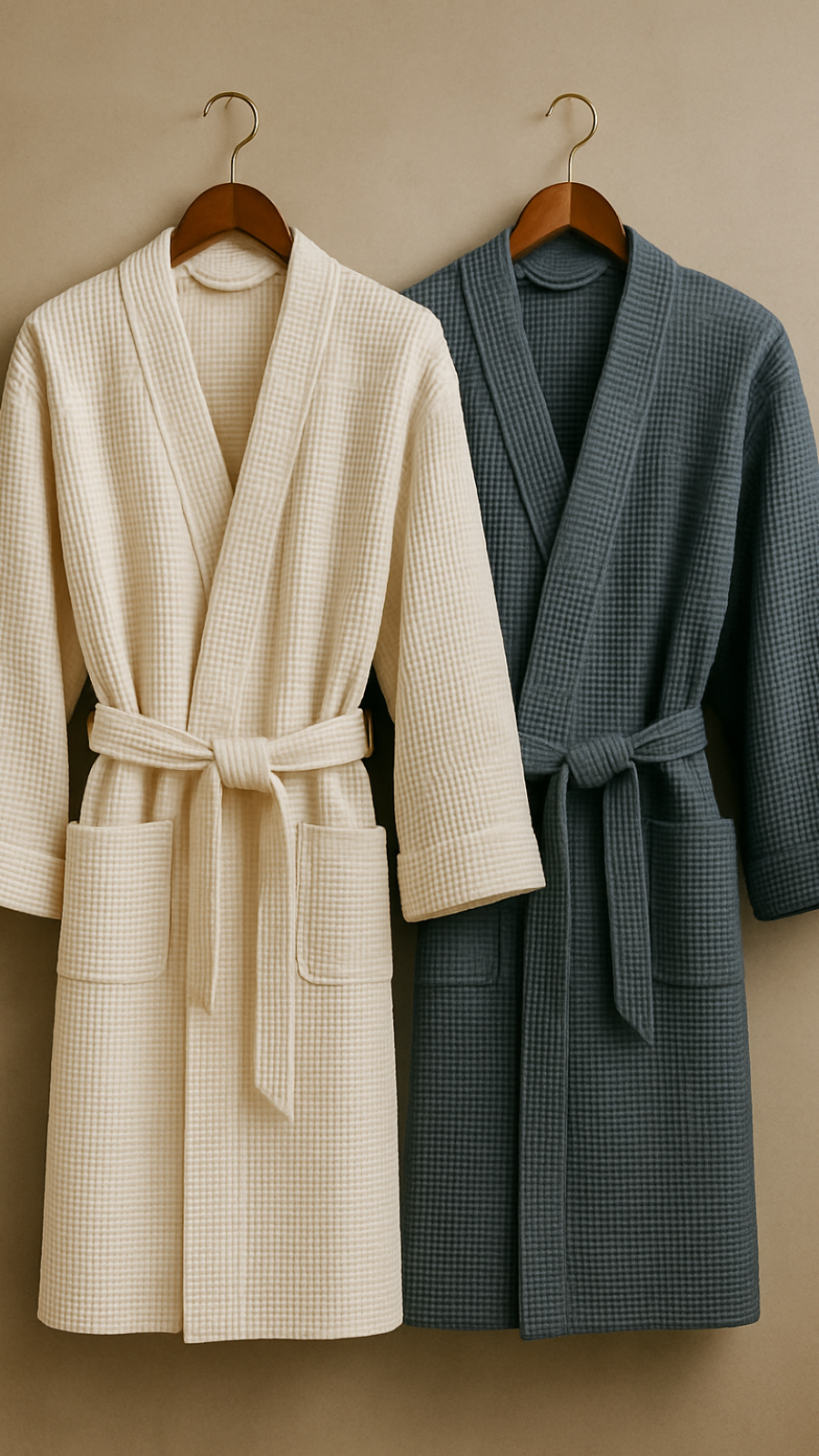 Unisex Waffle Robe