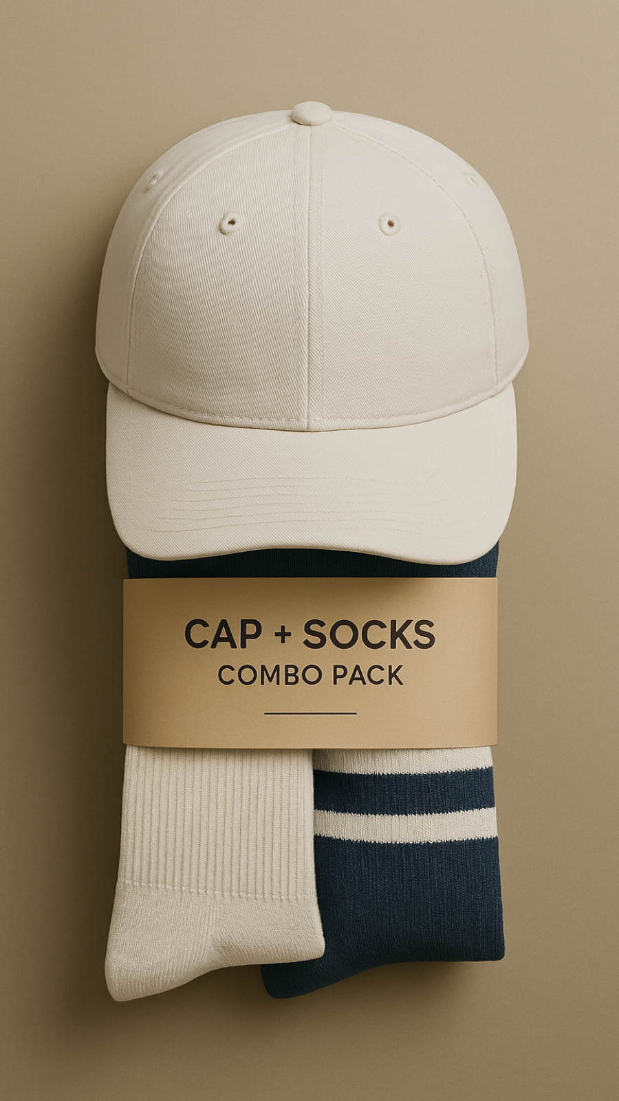 Cap + Socks Combo Pack