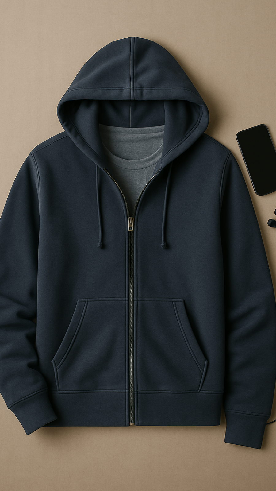 Zip-Up Hoodie
