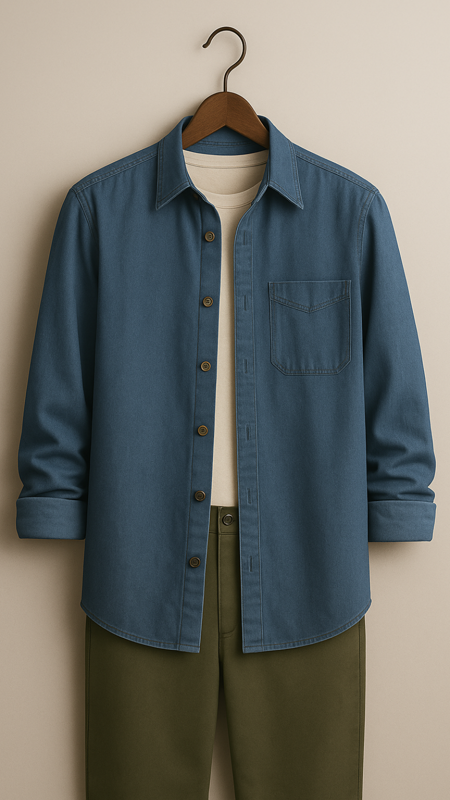 Chambray Shirt Outfit
